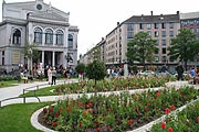 2006 wurde der Gärtnerplatz neu gestaltet nach klassischen Vorbild (Foto: Martin Schmitz)